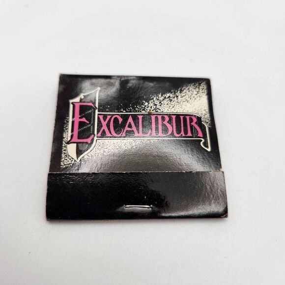 Excalibur Restaurant Vintage Matchbook Southfield Detroit Michigan - Picture 1 of 3